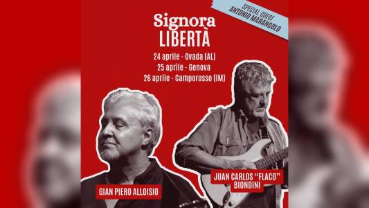 Genova, musica: Alloisio e "Flaco" Biondini insieme dopo 44 anni il 25 aprile al teatro Govi