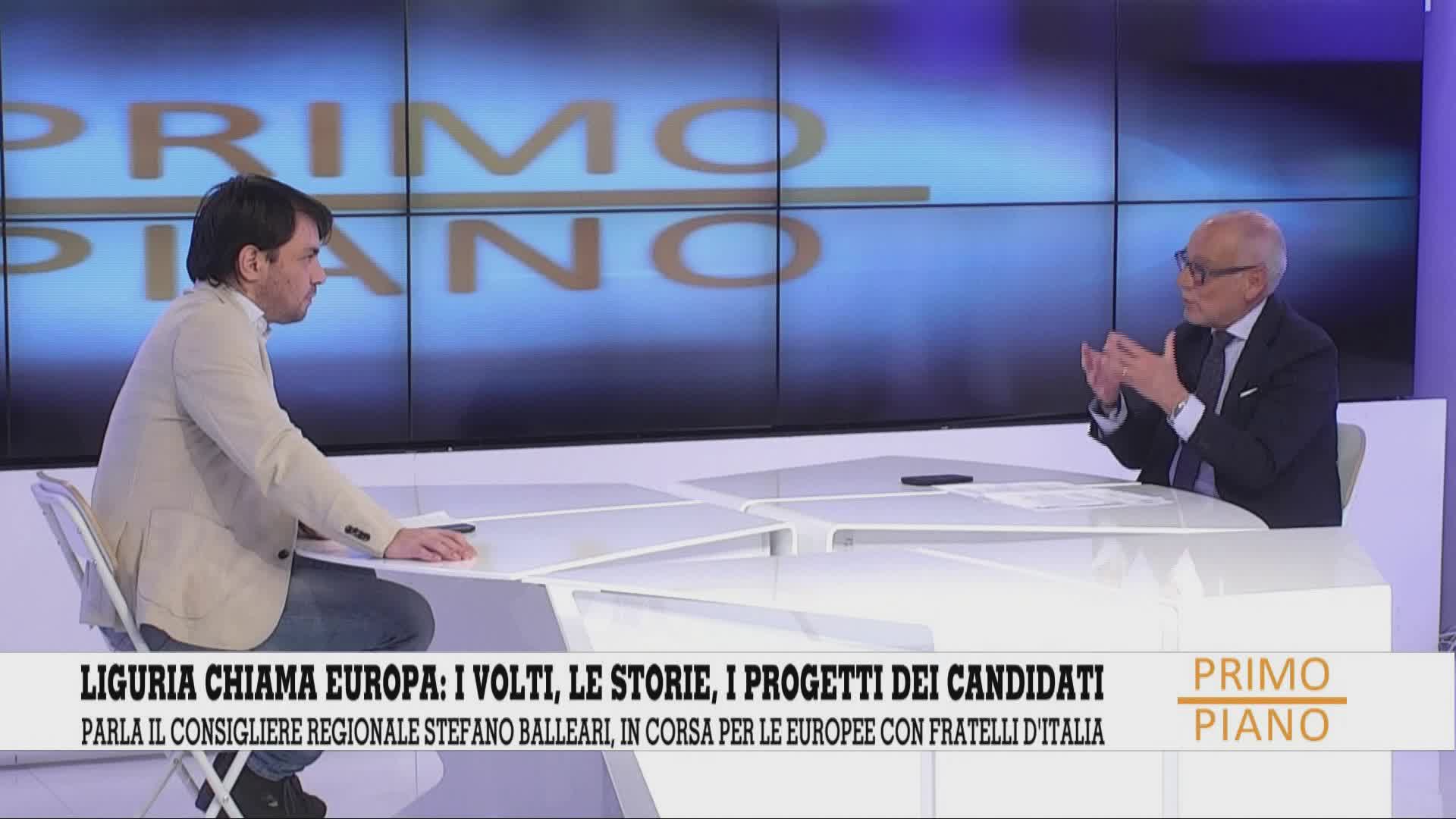 Balleari (FdI) a Telenord: "Sembra una sfida impossibile, ma tutti uniti possiamo portare un ligure in Europa"
