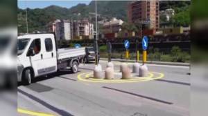 Genova, viabilità: rotatoria via Polonio in Val Polcevera, Lega chiede miglioramento visibilità