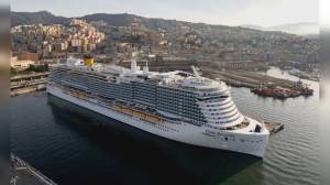 Genova, crociere: Costa Smeralda inaugura la stagione