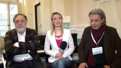 Portofino Days, Pivio e De Scalzi: "Oggi parliamo di colonne sonore e questa sera in Piazzetta assisteremo al concerto"