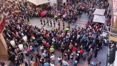 Sanremo: centro gremito di musicisti e figuranti folk per la vigilia di "SanremoInFiore"