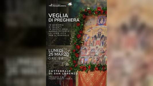 Genova: cristiani perseguitati nel mondo, veglia di preghiera in San Lorenzo con monsignor Tasca