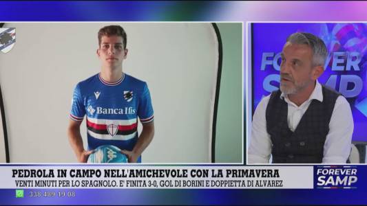 Sampdoria, Flachi: "Penso che Pirlo non cambierà modulo, anche con Pedrola"