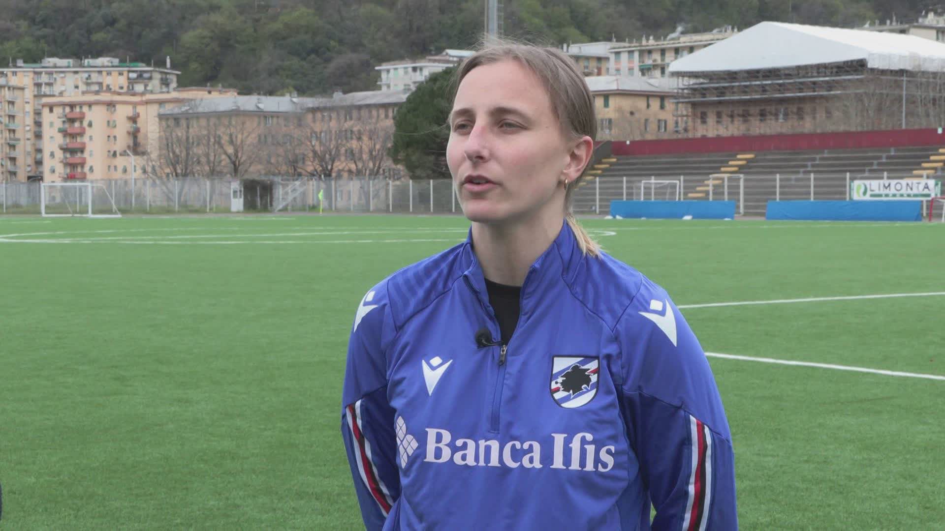 Sampdoria femminile, Giordano: "Pronte per l'ultimo sforzo salvezza"