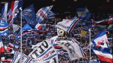 Sampdoria, daspo di sei anni al tifoso che ferì un bimbo a Bari con un petardo