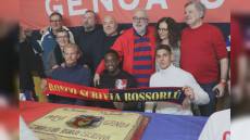 Genoa, Thorsby ospite alla festa del Club di Ronco Scrivia: "Siamo un bel gruppo, abbiamo ancora tante motivazioni. Rimanere? Vedremo"