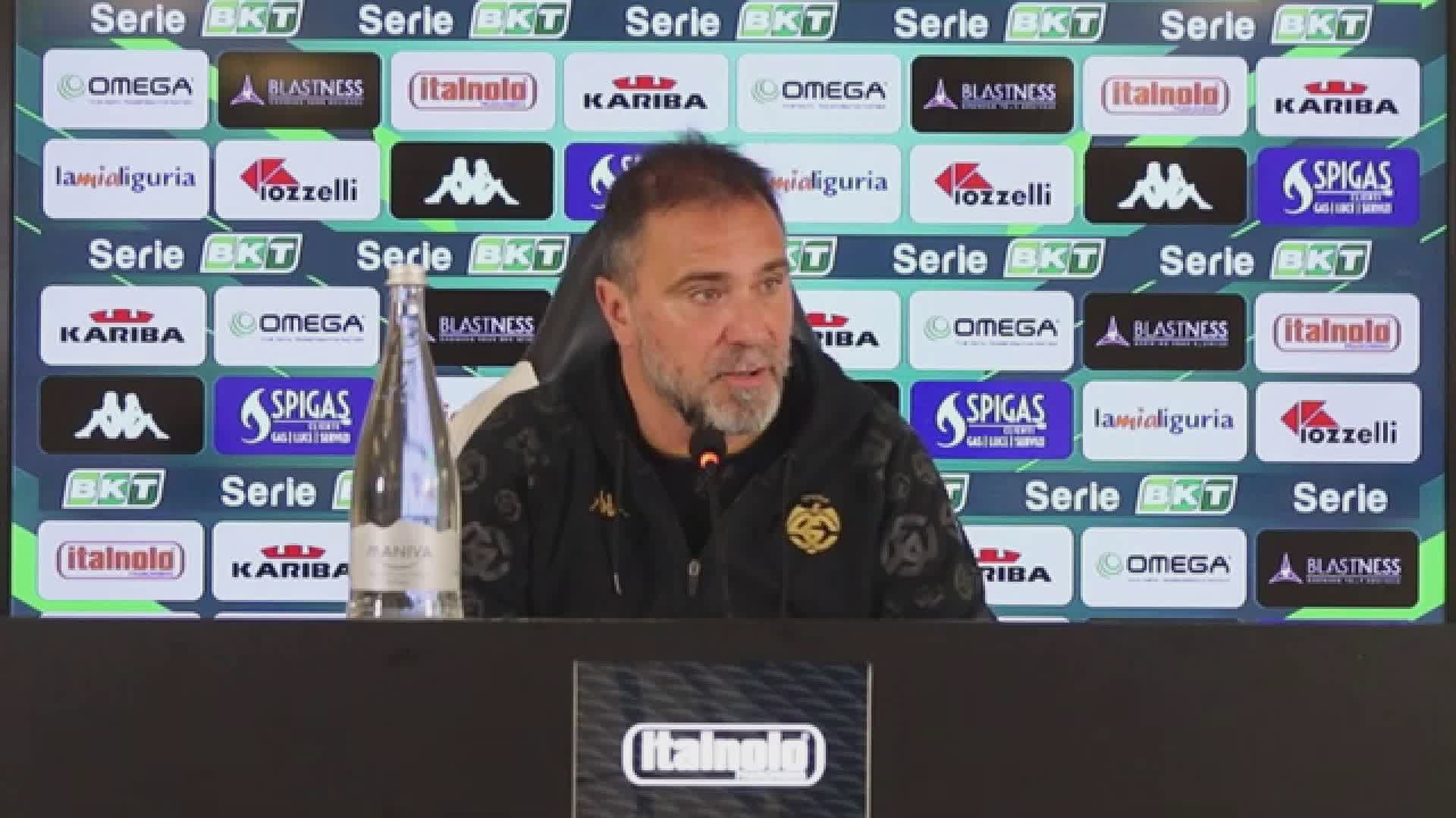 Spezia, D'Angelo: "Pressione positiva, con l'Ascoli il pubblico ci aiuterà"
