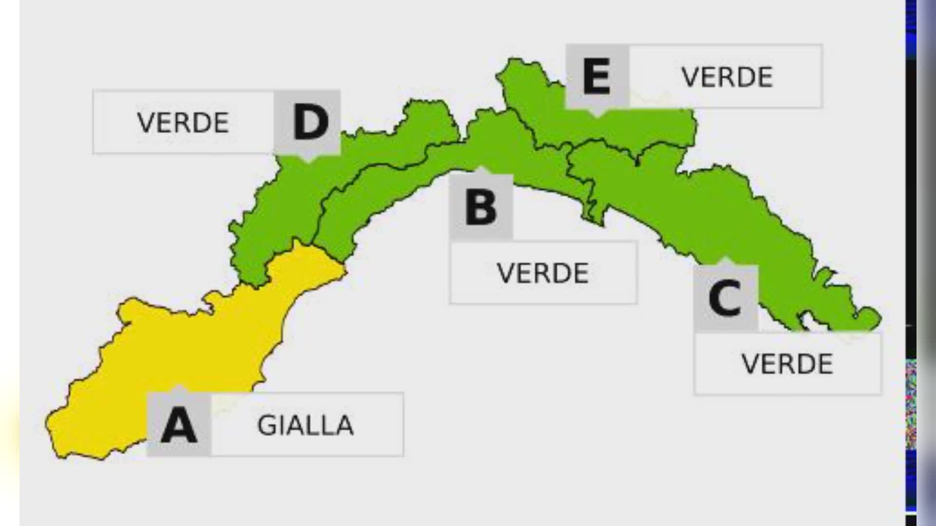 Pasqua con il maltempo, dalle 18 allerta gialla nel Ponente