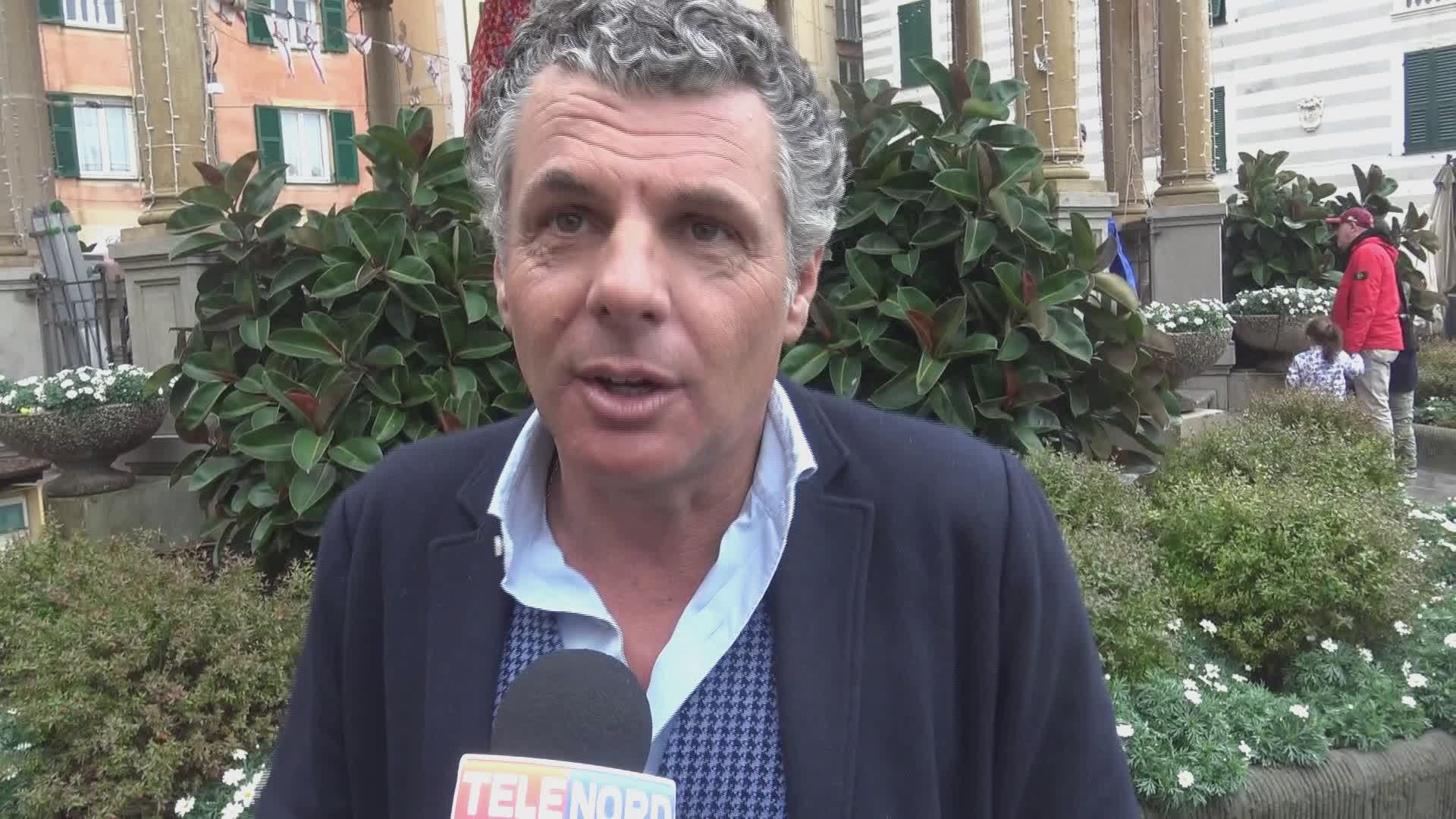 Rapallo, il sindaco Bagnasco: "Capurro? Gli do una stretta di mano per il giorno di Pasqua"