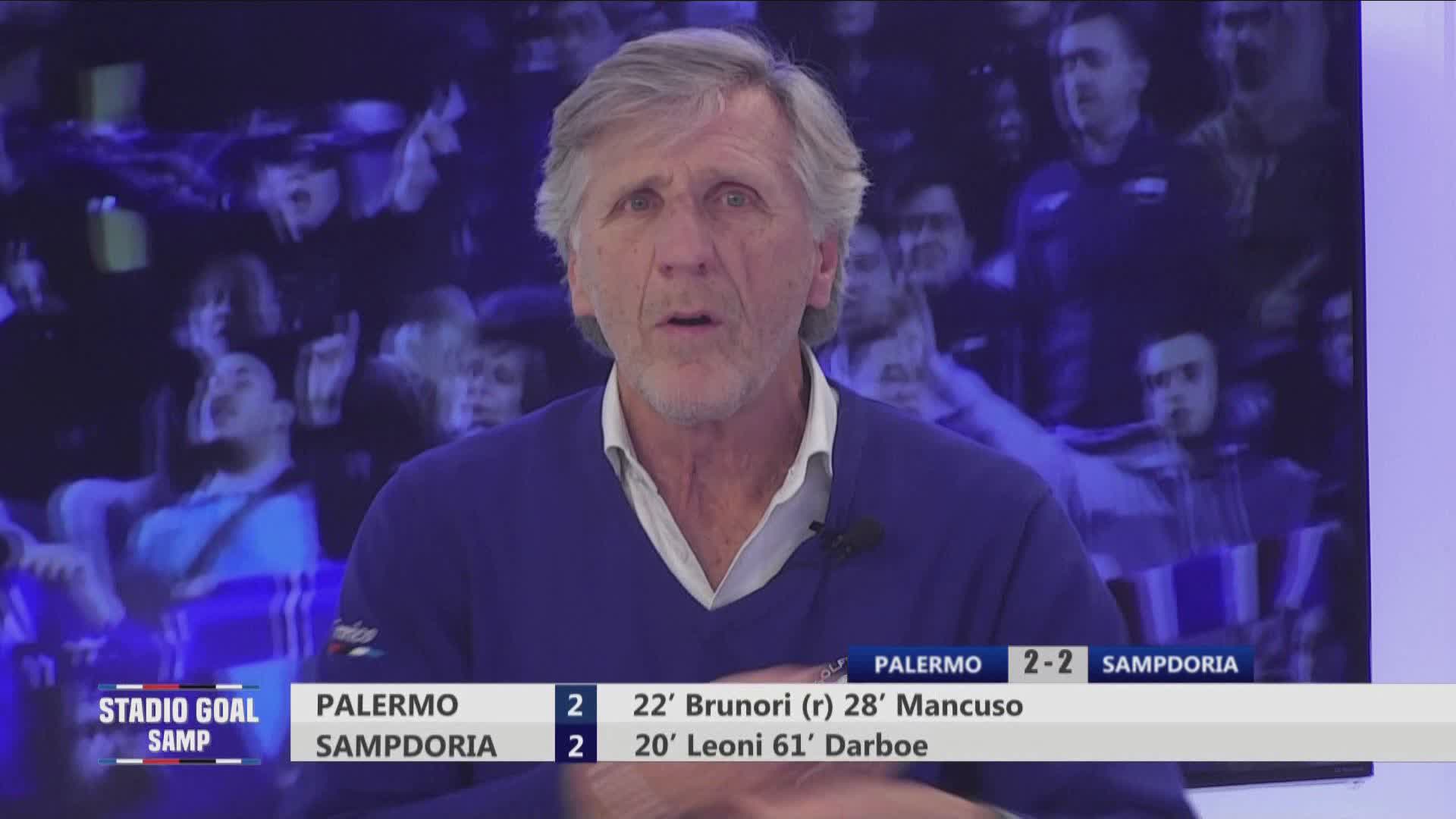 Sampdoria, Nicolini e Grandoni: "Risultato giusto a Palermo, partita non spettacolare"