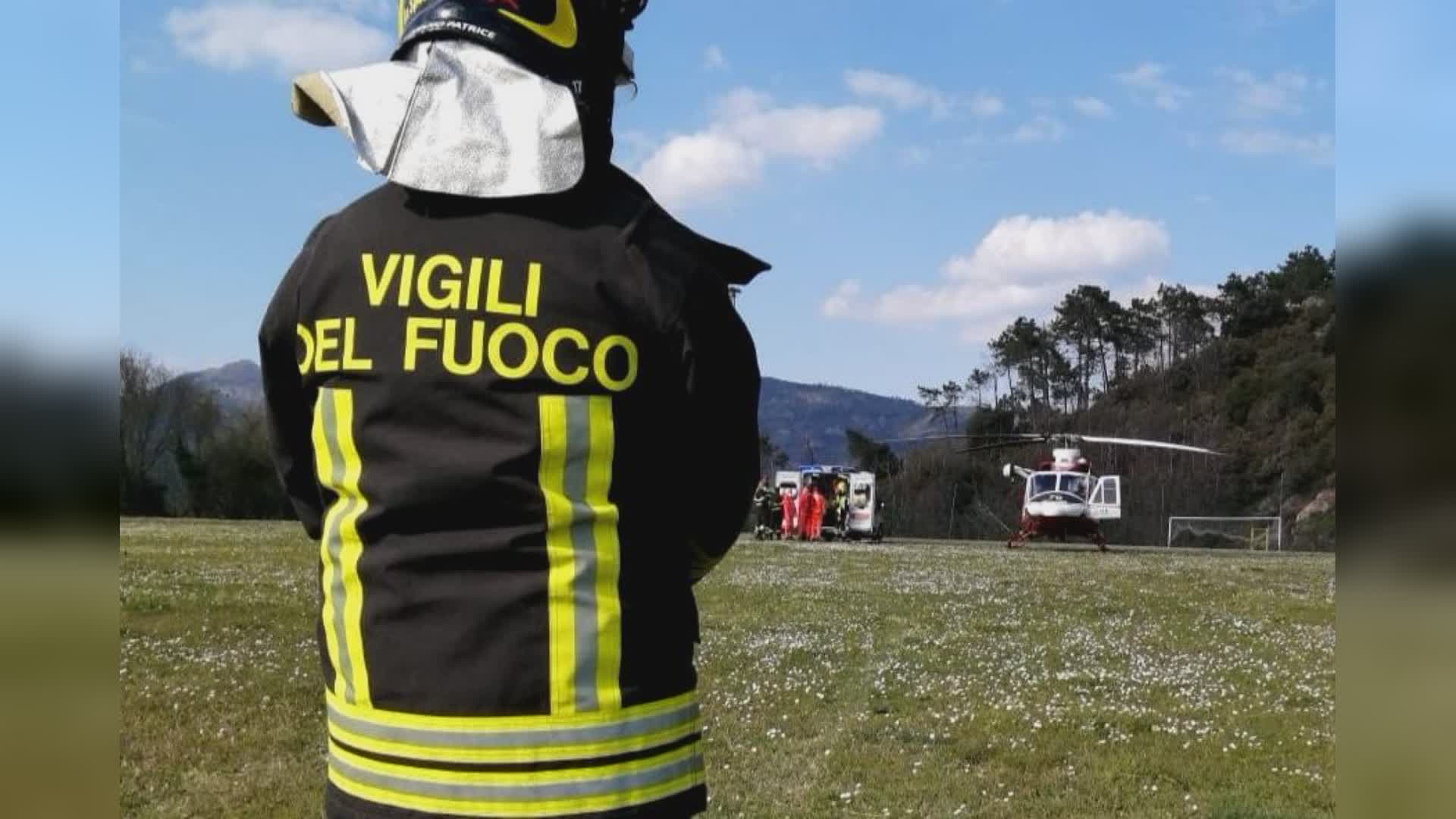 Rezzoaglio, scontro auto-moto sulla provinciale 586: grave centauro