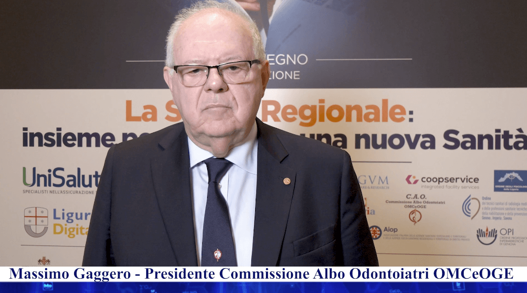 La Salute Regionale: insieme per sostenere una nuova sanità - L'intervista a Massimo Gaggero