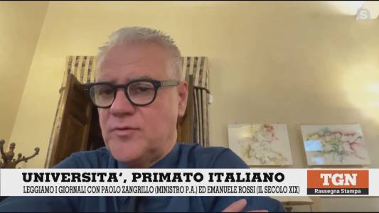 Riforme, il ministro Zangrillo a Telenord: "Il posto fisso di Checco Zalone un'idea superata, voglio una P.A. dinamica nel segno del merito"
