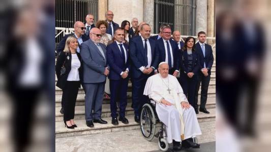 Liguria: Vaticano, difensore civico Cozzi incontra papa Francesco