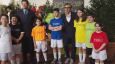 Sampdoria, Manfredi al Ravano-Mantovani: "Orgogliosi di essere al vostro fianco"