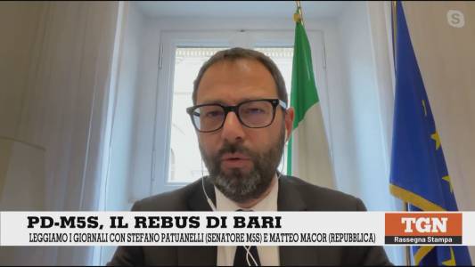 Politica, Patuanelli (M5S) a Telenord: "Renzi voleva governare con noi già a primavera '19 e pensava a fare un suo partito del 10%"