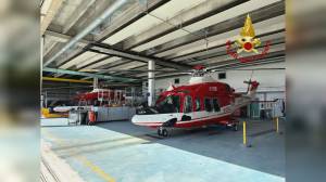 Genova: Vigili del fuoco, in dotazione un nuovo elicottero