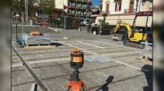 Alassio: riqualificazione Piazza Partigiani, lavori in dirittura d'arrivo