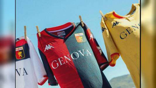 Genoa: maglia speciale con scritta "Genova" per la festa di San Giorgio