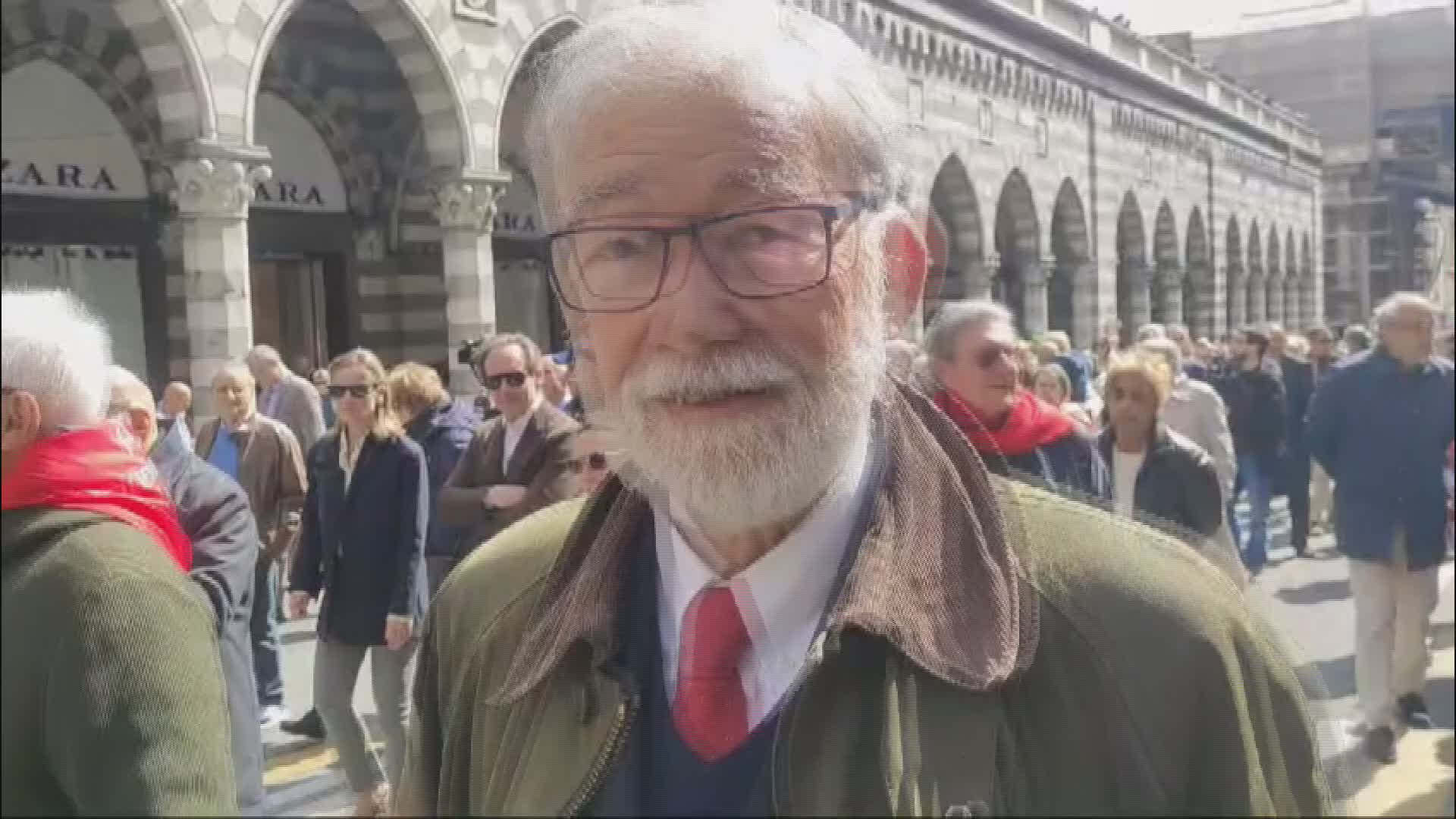 Genova, Cofferati sul 25 aprile: "Libertà e democrazia sono di tutto il popolo italiano"