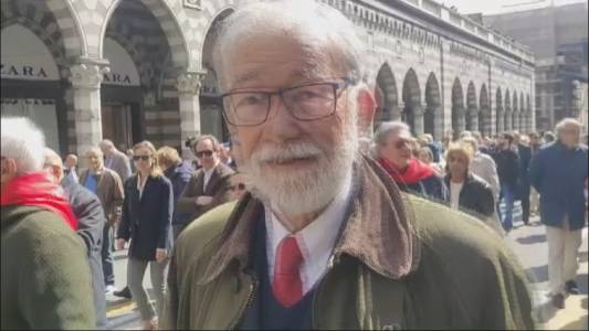 Genova, Cofferati sul 25 aprile: "Libertà e democrazia sono di tutto il popolo italiano"