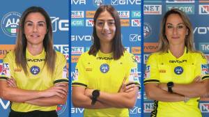 Calcio, arbitri: Genoa-Cagliari a Dionisi, Samp-Como a Camplone. Terna al femminile per l'Inter campione d'Italia