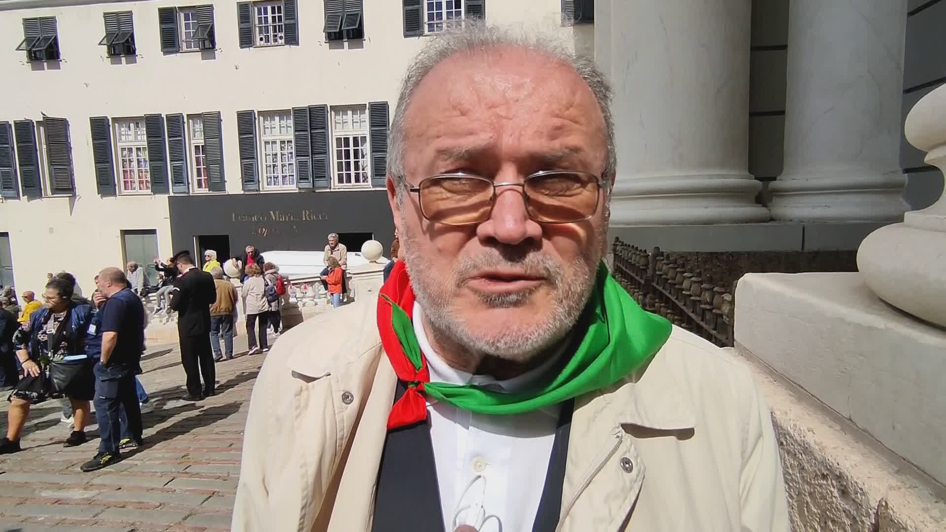 25 aprile, Bisca (presidente Anpi Genova): "Giornata divisiva? Solo fra chi è fascista e chi non lo è"