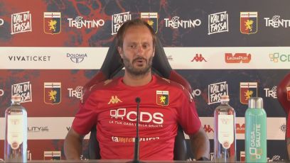 Genoa, Gilardino: "Mettiamo un timbro forte su questo campionato. Vitinha? Sta bene"