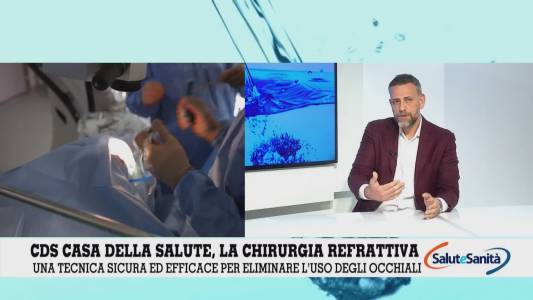 La chirurgia refrattiva per eliminare l'uso degli occhiali: in studio il dottor Valerio Bo