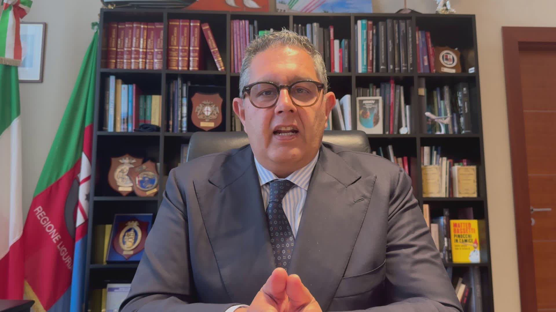 Liguria, Primo Maggio, Toti: "Mai così tanti posti di lavoro nella regione, ma c'è ancora molto da fare"