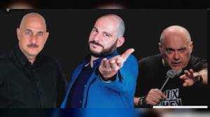 Genova, cabaret: "Risate a km zero", il trio Carlini-Raco-Di Marco sabato 11 maggio a Pontedecimo