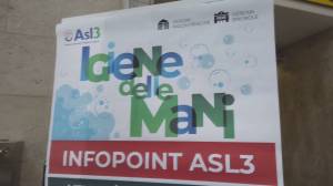 L'importanza dell'igiene delle mani: gli infopoint di ASL3 nelle stazioni di Genova