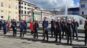 Genova, giornata della polizia locale: premiati 13 agenti della Liguria