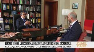 Politica, Toti a Telenord: "Io e gli Scajola: su Claudio ebbi pregiudizi ora superati, auspichiamo futuro comune. Marco figura chiave della giunta"