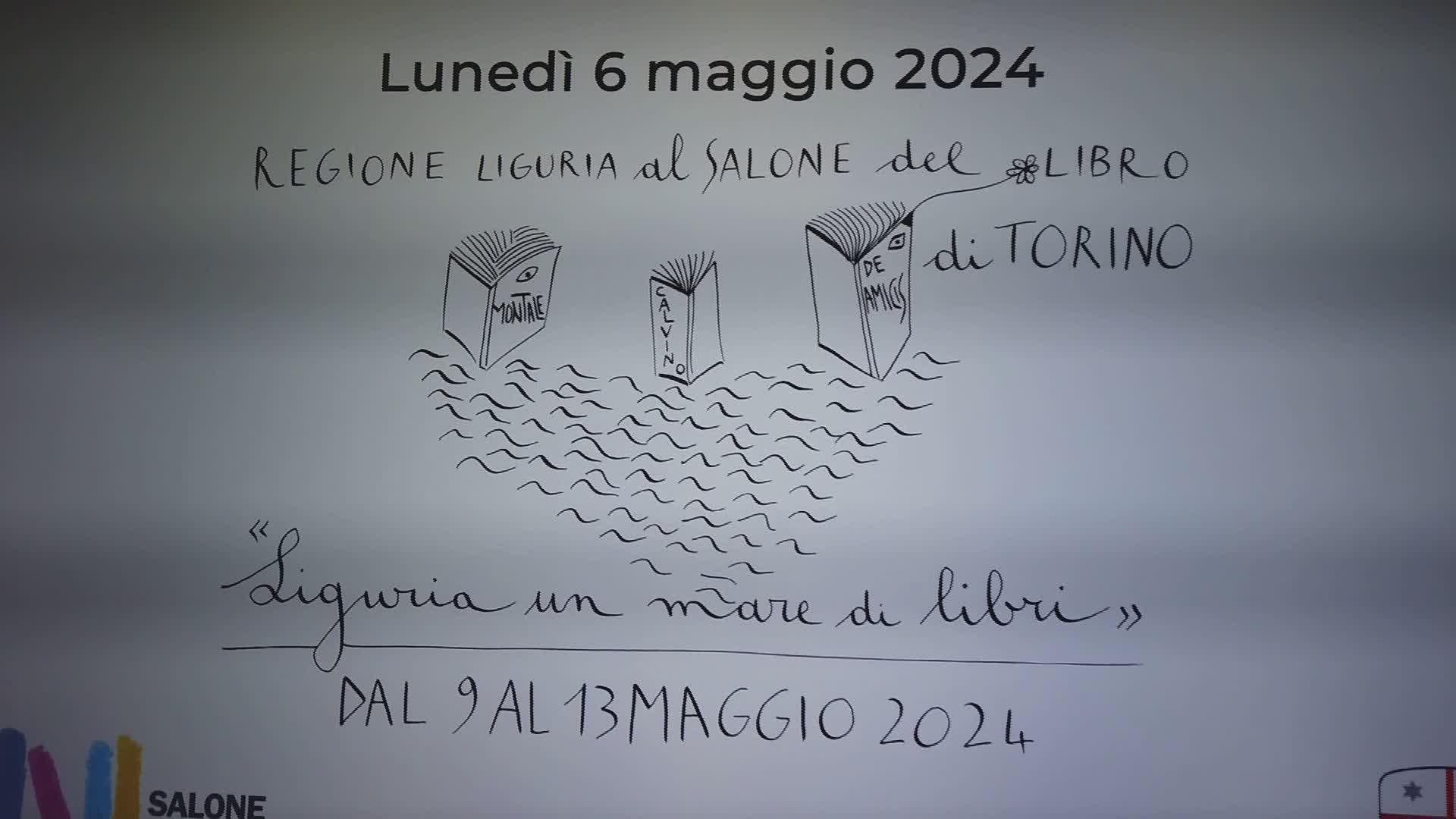 Liguria al Salone del Libro di Torino tra poeti, artisti e comici: 500 titoli. 37 editori, 60 presentazioni