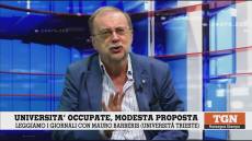 Università, l'accademico Barberis a Telenord: "Occupazioni? Rendiamole obbligatorie"