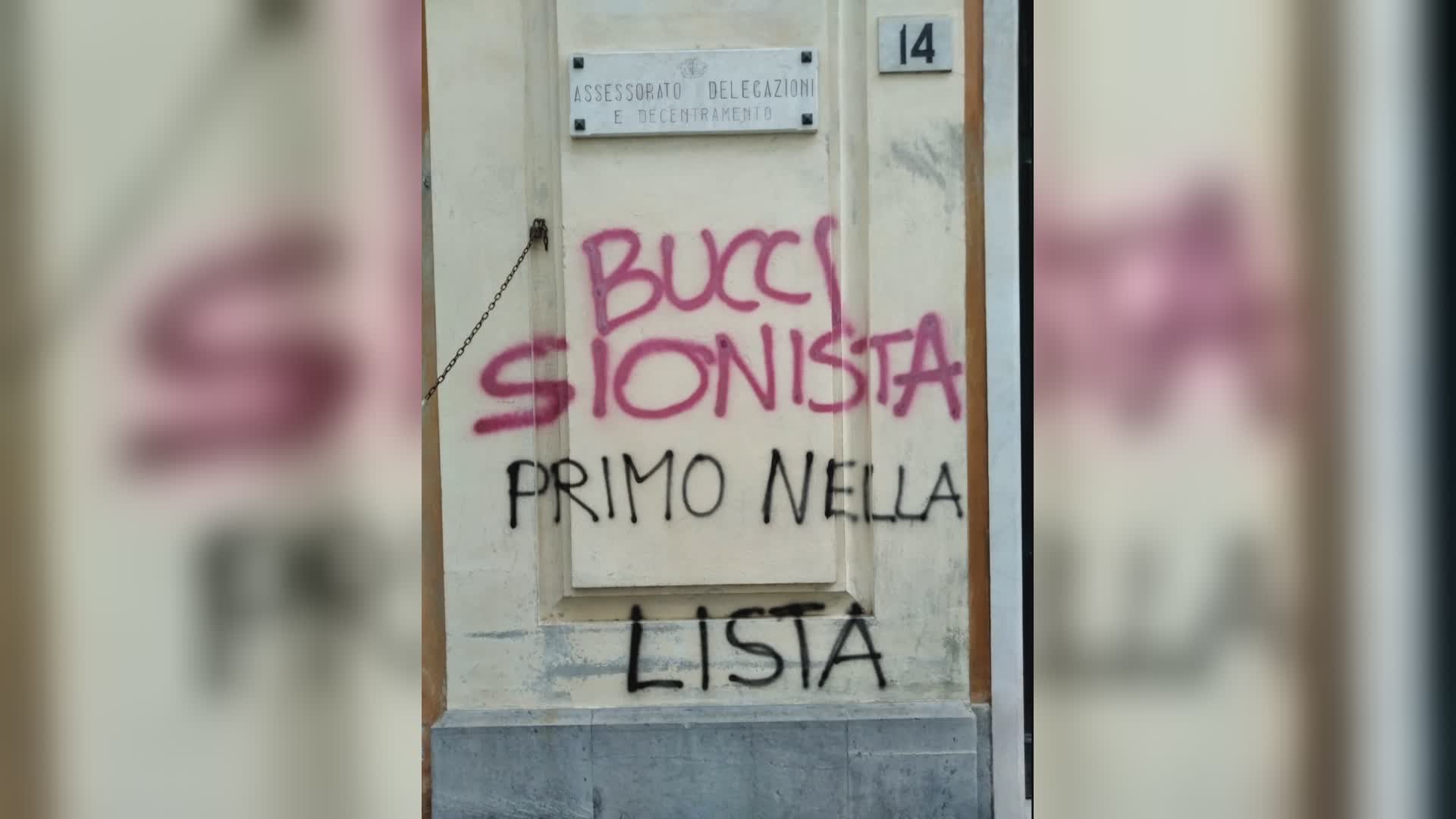 Genova, minacce a Toti e Bucci, Forza Italia: "No a vandalismo e aggressioni verbali"