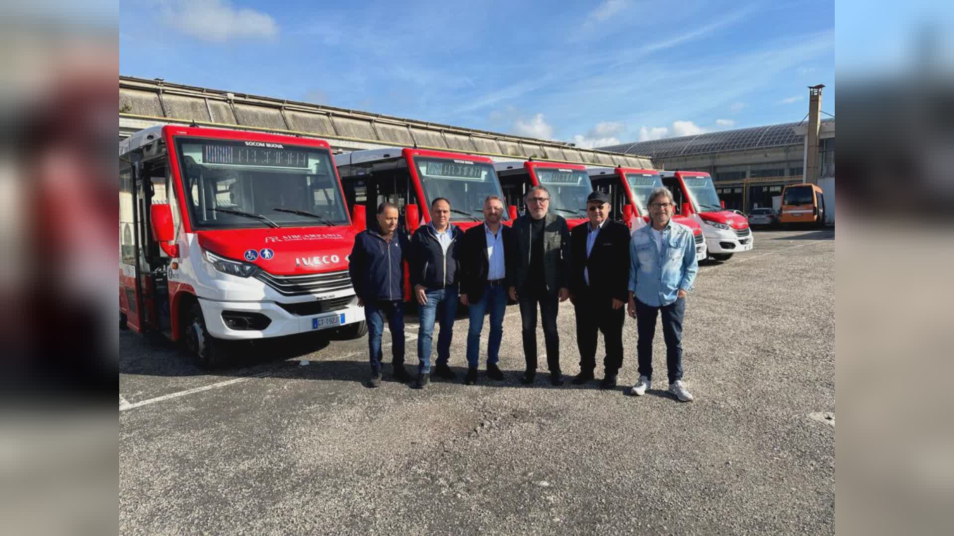 AIR Campania: consegnati altri 10 bus Iveco a metano. Acconcia, flotta sempre più green e giovane