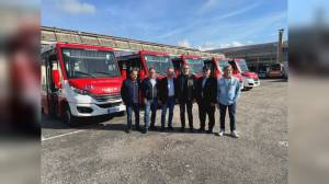 AIR Campania: consegnati altri 10 bus Iveco a metano. Acconcia, flotta sempre più green e giovane