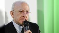 Toti ai domiciliari, De Luca, governatore Campania: "Mi dispiace moltissimo, non so assolutamente nulla"