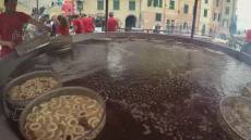 Camogli, tutto pronto per la sagra del pesce
