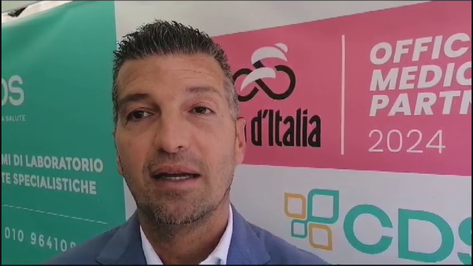 Giro d'Italia a Genova, Fertonani: "Vent'anni fa ero in sella al via, oggi imprenditore e partner: un'emozione"