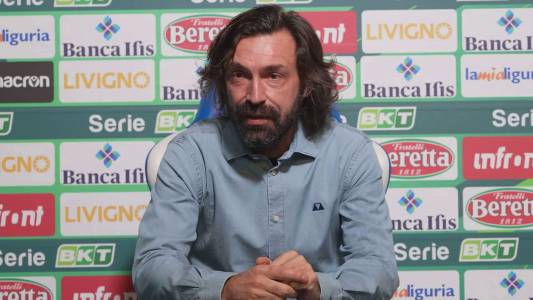 Sampdoria, Pirlo: "Arrivare sesti sarebbe un bel vantaggio, vogliamo vincere a Catanzaro"
