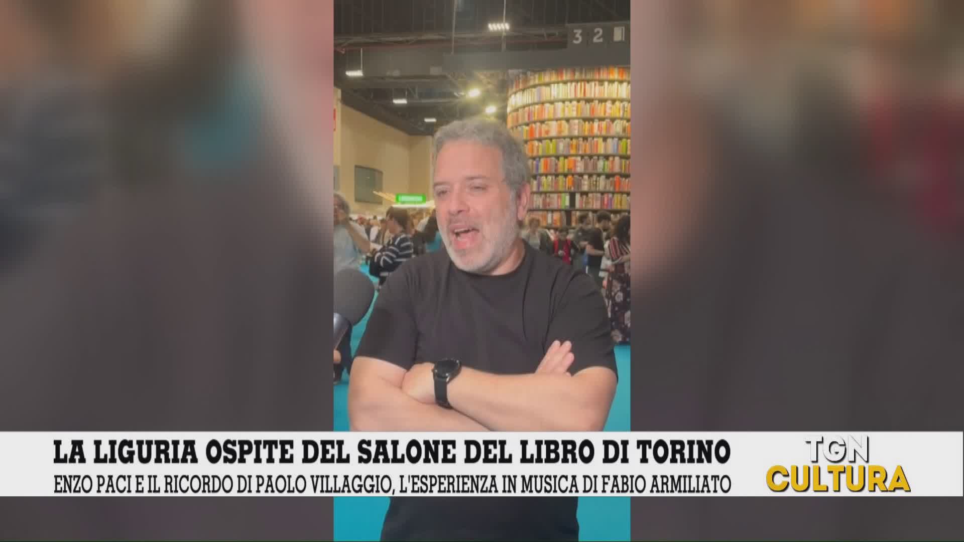 Tgn Cultura - Speciale Salone del Libro: Enzo Paci ricorda Paolo Villaggio, la musica di Fabio Armiliato