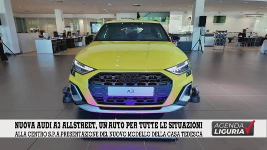 Genova, nuova Audi A3 allstreet: un'auto all'altezza di tutte le situazioni