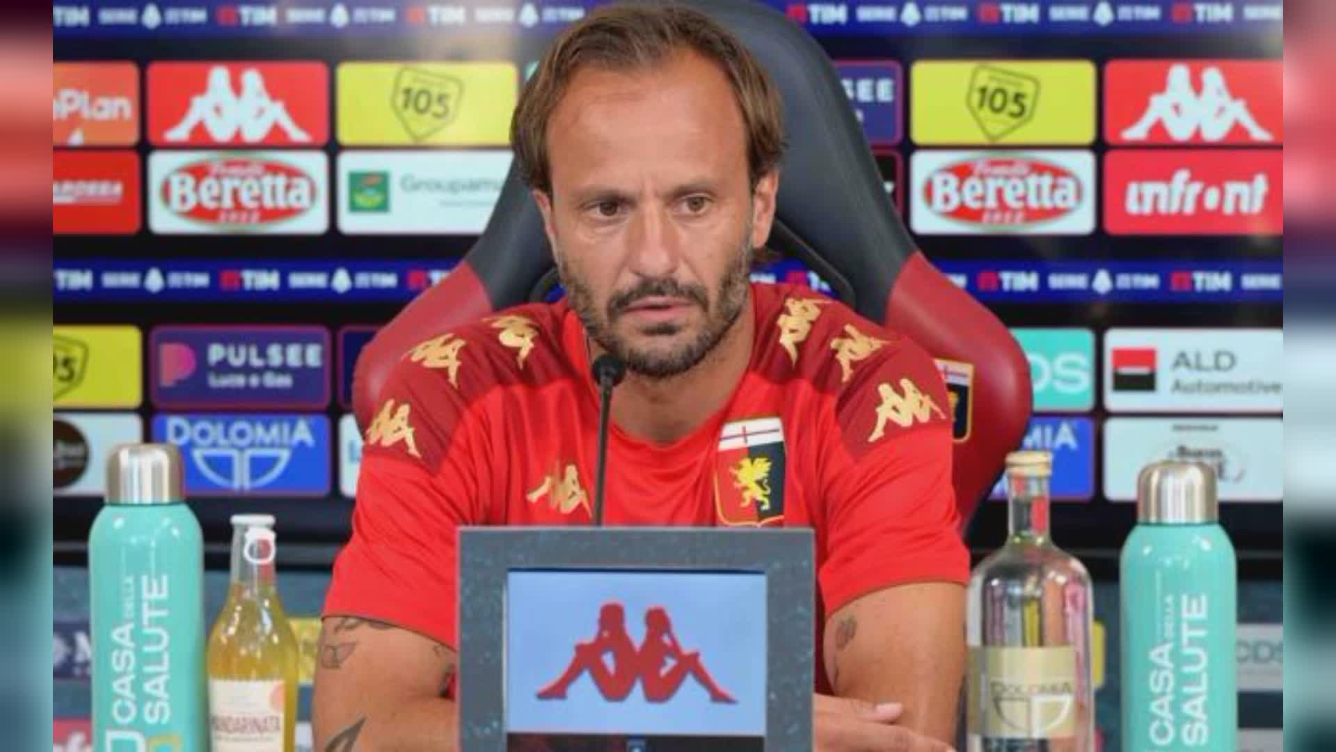 Genoa, Gila verso la Roma "Gara difficile contro una squadra europea"