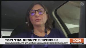 Caso Toti, Serracchiani (Pd) a Telenord: "Liguria in ostaggio, opere servono al Paese, centrodestra pensi all'interesse di tutti"