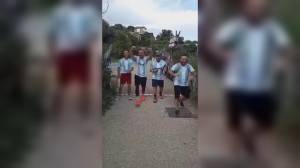 Calcio: 42 km di marcia San Pier d'Arena-Albisola per mister Sarpero e il suo staff per la promozione dell'Albissole
