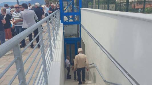 Pietra Ligure, inaugurato nuovo sottopasso ferroviario: area rinnovata senza barriere architettoniche